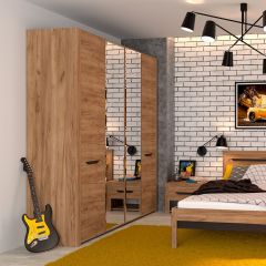АФИНА А11а Шкаф для одежды (крафт) в Тюмени - tumen.mebel24.online | фото 2
