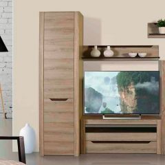 АФИНА А15 Шкаф для одежды Ясень Таормина в Тюмени - tumen.mebel24.online | фото 2