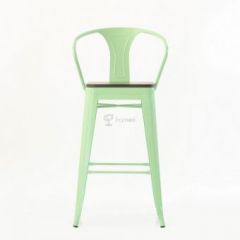 Барное кресло Barneo N-244 Tolix Wood Style в Тюмени - tumen.mebel24.online | фото 2