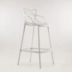 Барный стул Barneo N-235 Masters, белый, design Phillip Stark в Тюмени - tumen.mebel24.online | фото 5