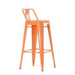 Барный стул Barneo N-242 Tolix Style 2003 Оранжевый в Тюмени - tumen.mebel24.online | фото