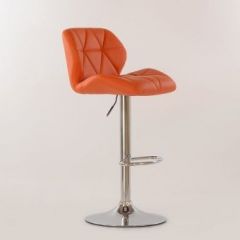 Барный стул Barneo N-85 Diamond оранжевый в Тюмени - tumen.mebel24.online | фото 2