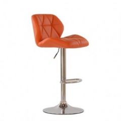 Барный стул Barneo N-85 Diamond оранжевый в Тюмени - tumen.mebel24.online | фото