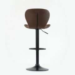 Барный стул Barneo N-86 Time / Black / VPU Brown Vintage коричневый винтаж PK970-18 в Тюмени - tumen.mebel24.online | фото 2