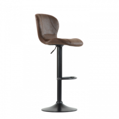 Барный стул Barneo N-86 Time / Black / VPU Brown Vintage коричневый винтаж PK970-18 в Тюмени - tumen.mebel24.online | фото