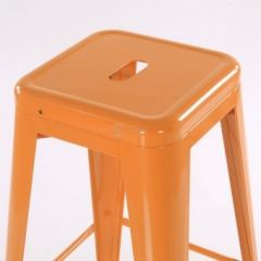 Барный табурет Barneo N-241 Tolix Style (RAL2003 оранжевый) в Тюмени - tumen.mebel24.online | фото 3