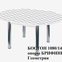 БОСТОН Стол круглый раздвижной 1080/1420 опоры Брифинг в Тюмени - tumen.mebel24.online | фото