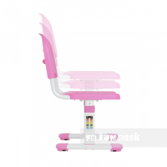 Комплект парта + стул трансформеры Cantare Pink в Тюмени - tumen.mebel24.online | фото 7