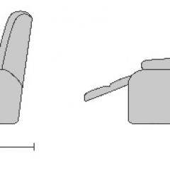 Диван-трансформер Recliner TWIN (Твин) в Тюмени - tumen.mebel24.online | фото 5