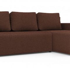 Диван угловой Алиса 3 Bahama CHOCOLATE - Teos Dark Brown в Тюмени - tumen.mebel24.online | фото