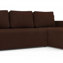 Диван угловой Алиса 3 Bahama VISION - Teos Dark Brown в Тюмени - tumen.mebel24.online | фото