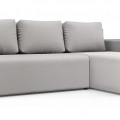 Диван угловой Алиса 3 Bahama WHITE - Teos Dark Brown в Тюмени - tumen.mebel24.online | фото