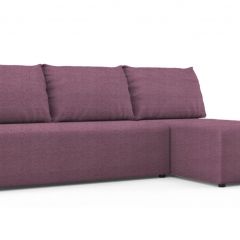 Диван угловой Алиса Shaggy LILAC без подлокотников в Тюмени - tumen.mebel24.online | фото 2