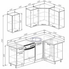 Кухонный гарнитур угловой Бланка 2000х1200 (Стол. 26мм) в Тюмени - tumen.mebel24.online | фото 2