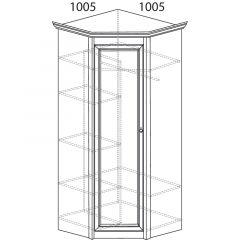 Гостиная Флоренция 4 Дуб оксфорд в Тюмени - tumen.mebel24.online | фото 6