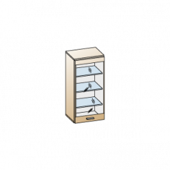 Гостиная Камелия Композиция 8 (Гикори Джексон темный) в Тюмени - tumen.mebel24.online | фото 2