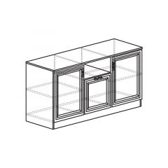 Гостиная Лира 1 Дуб нортон светлый в Тюмени - tumen.mebel24.online | фото 7