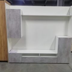 Гостиная МГС 4 (Белый/Цемент светлый) в Тюмени - tumen.mebel24.online | фото 7