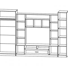 ПРАГА Гостиная (модульная) в Тюмени - tumen.mebel24.online | фото 2