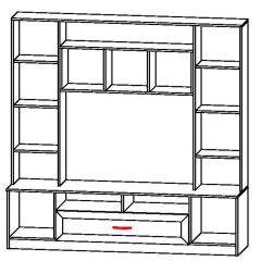 ПРАГА Гостиная (модульная) в Тюмени - tumen.mebel24.online | фото 3