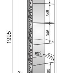 Гостиная Скарлетт (Бодега светлая) в Тюмени - tumen.mebel24.online | фото 5