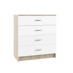 СОФИ Гостиная (модульная) дуб сонома/белый глянец в Тюмени - tumen.mebel24.online | фото 14