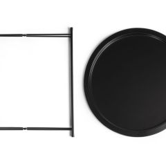 Журнальный стол Tray 47х51 black в Тюмени - tumen.mebel24.online | фото 3