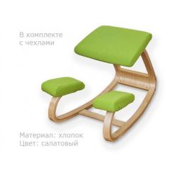 Коленный стул Smartstool Balance + Чехлы в Тюмени - tumen.mebel24.online | фото 4
