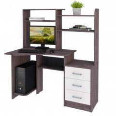 Компьютерный стол №16 (Анкор темныйанкор темный) в Тюмени - tumen.mebel24.online | фото 2