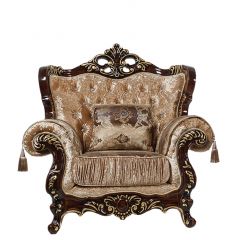 Комплект мягкой мебели Эсмеральда (Орех) без механиза раскладки (3+1+1) в Тюмени - tumen.mebel24.online | фото 5