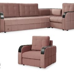 Комплект мягкой мебели Остин HB-178-18 (Велюр) Угловой + 1 кресло в Тюмени - tumen.mebel24.online | фото 1