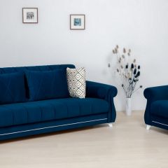 Комплект Роуз ТД 410 диван-кровать + кресло + комплект подушек в Тюмени - tumen.mebel24.online | фото
