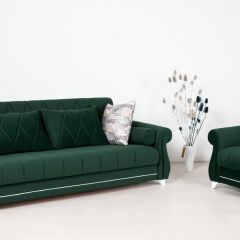 Комплект Роуз ТД 411 диван-кровать + кресло + комплект подушек в Тюмени - tumen.mebel24.online | фото 1