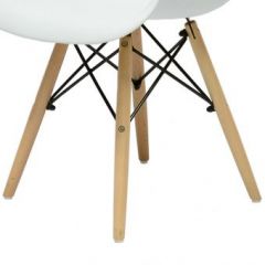 Кресло Barneo N-14 WoodMold белый в Тюмени - tumen.mebel24.online | фото 2