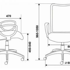 Кресло Бюрократ CH-599AXSN/TW-11 чёрный в Тюмени - tumen.mebel24.online | фото 3