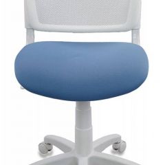Кресло детское Бюрократ CH-W296NX/26-24 белый TW-15 голубой 26-24 в Тюмени - tumen.mebel24.online | фото 2