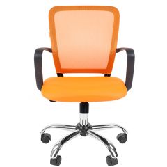 Кресло для оператора CHAIRMAN 698 хром (ткань TW 16/сетка TW 66) в Тюмени - tumen.mebel24.online | фото 2