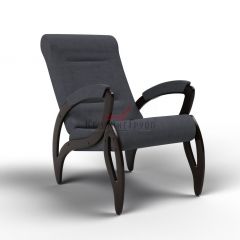 Кресло для отдыха Зельден 20-Т-ГР (тканьвенге) ГРАФИТ в Тюмени - tumen.mebel24.online | фото