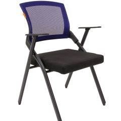 Кресло для посетителей CHAIRMAN NEXX (ткань стандарт черный/сетка DW-61) в Тюмени - tumen.mebel24.online | фото