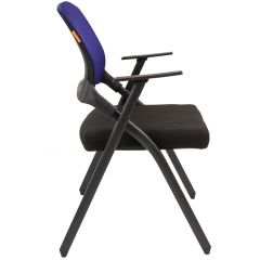 Кресло для посетителей CHAIRMAN NEXX (ткань стандарт черный/сетка DW-61) в Тюмени - tumen.mebel24.online | фото 3