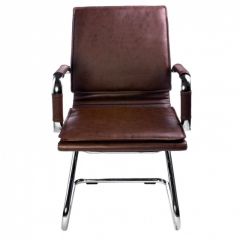 Кресло для посетителя Бюрократ CH-993-Low-V/Brown коричневый в Тюмени - tumen.mebel24.online | фото 4