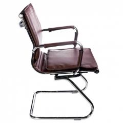 Кресло для посетителя Бюрократ CH-993-Low-V/Brown коричневый в Тюмени - tumen.mebel24.online | фото 2