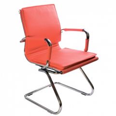 Кресло для посетителя Бюрократ CH-993-Low-V/Red красный в Тюмени - tumen.mebel24.online | фото 1