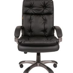 Кресло для руководителя  CHAIRMAN 442 (экокожа черная) в Тюмени - tumen.mebel24.online | фото