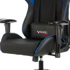 Кресло игровое Бюрократ VIKING 4 AERO BLUE черный/синий в Тюмени - tumen.mebel24.online | фото 5