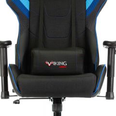 Кресло игровое Бюрократ VIKING 4 AERO BLUE черный/синий в Тюмени - tumen.mebel24.online | фото 7