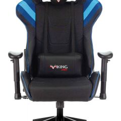 Кресло игровое Бюрократ VIKING 4 AERO BLUE черный/синий в Тюмени - tumen.mebel24.online | фото 3