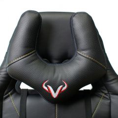 Кресло игровое Бюрократ VIKING 5 AERO YELLOW черный/желтый в Тюмени - tumen.mebel24.online | фото 6