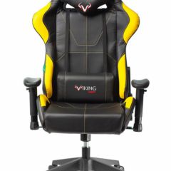Кресло игровое Бюрократ VIKING 5 AERO YELLOW черный/желтый в Тюмени - tumen.mebel24.online | фото 3
