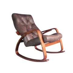 Кресло качалка Гранд 103-З-Ш Шоколад в Тюмени - tumen.mebel24.online | фото